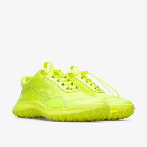 Camper Crclr Mens Sneakers US-50656 Neon Yellow Sale USA